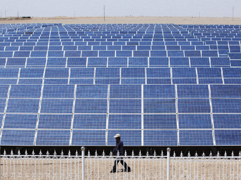 UAE wants 1% of its total energy production to come from solar power by 2020 (Courtesy of the Arabian Gazette)