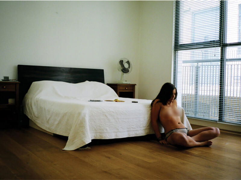 One of the self-portraits Rasha took as part of her "In Your Home" art series. (Image: Rashakahil.com)