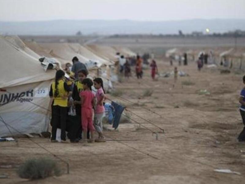 Activists are accusing the Assad regime of using phosphorous bombs near the Jordanian border. Zaatari refugee camps, which houses over 120,000 Syrian refugees forced out of their country by violence, lies only a few kilometres from the border. (AFP/File)