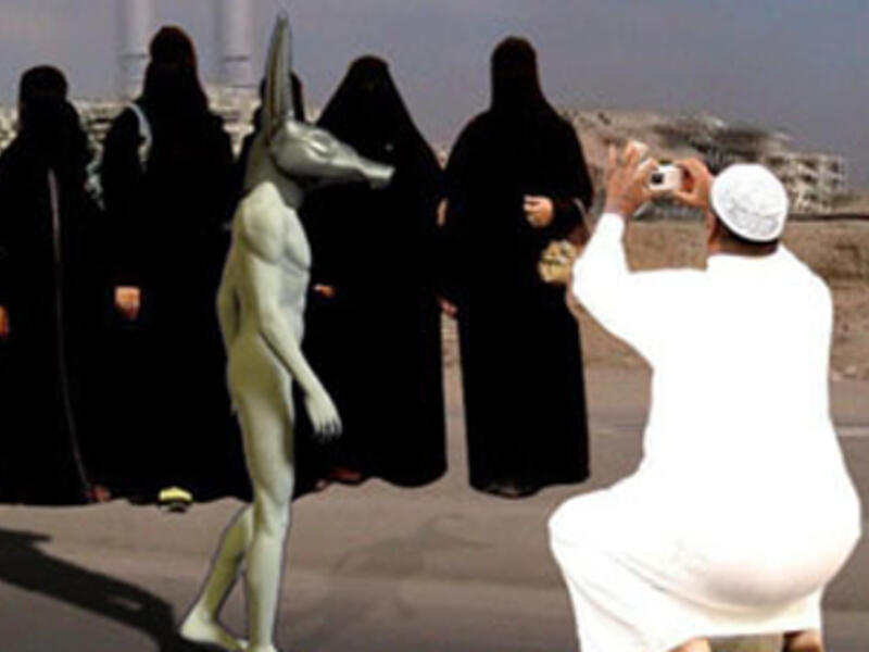 Khaled Hefez (Egypt), The A77A Project: on Presidents & Superheroes (still from video), 2009