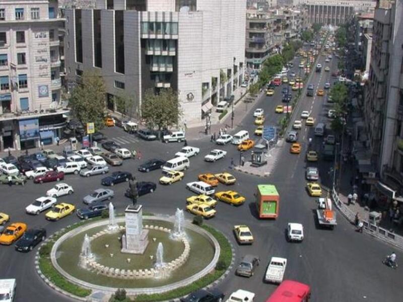 Yousef al-Azma Square in central Damascus.