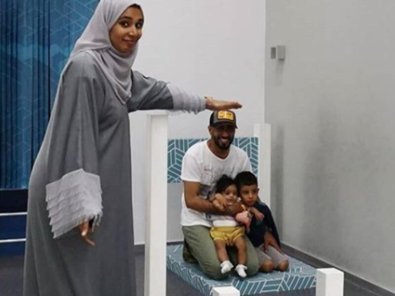 Optical illusions in Museum of Illusions in Dubai (expatmedia.net)