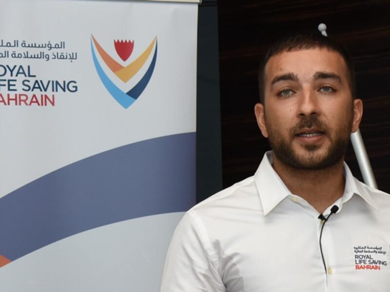 Sam Rahman, Safety Services Executive at Royal Life Saving Bahrain