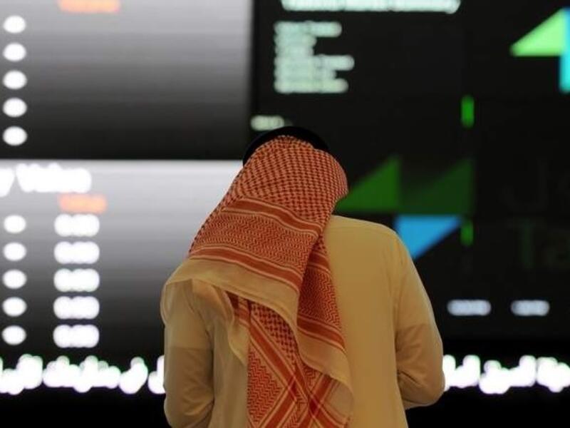 Financials are 40 per cent of the Tadawul index and the economic reforms has led to a valuation rerating of Saudi bank shares. (AFP)