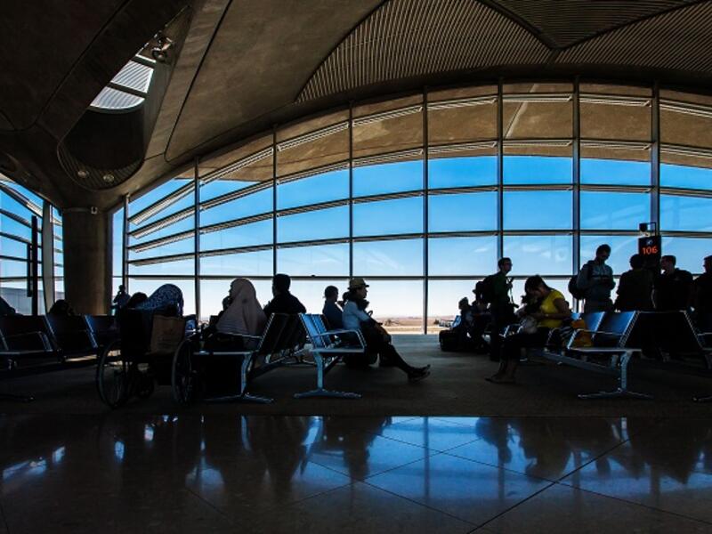 The Queen Alia International Airport (QAIA) marked a significant increase of 8.2% in year-to-year passenger in January 2018. (Shutterstock)