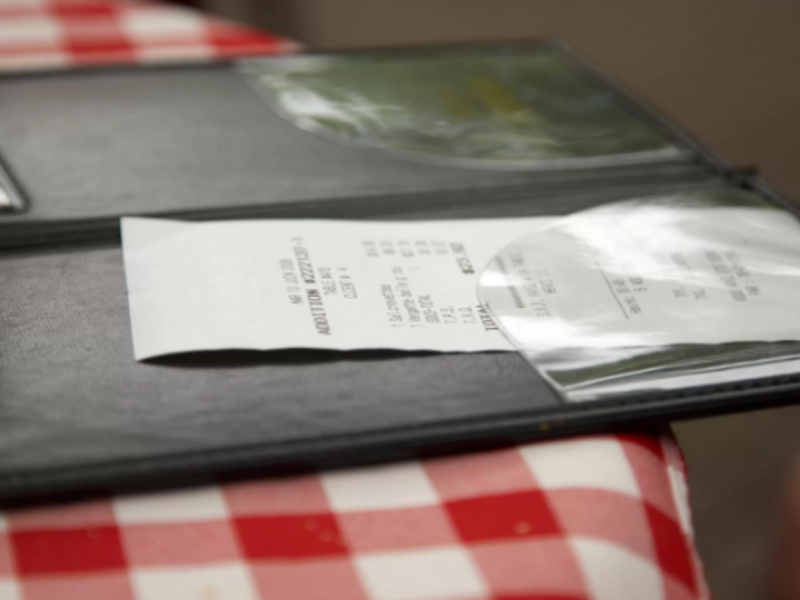 Who knew that covering a check could lead to death? (Shutterstock)