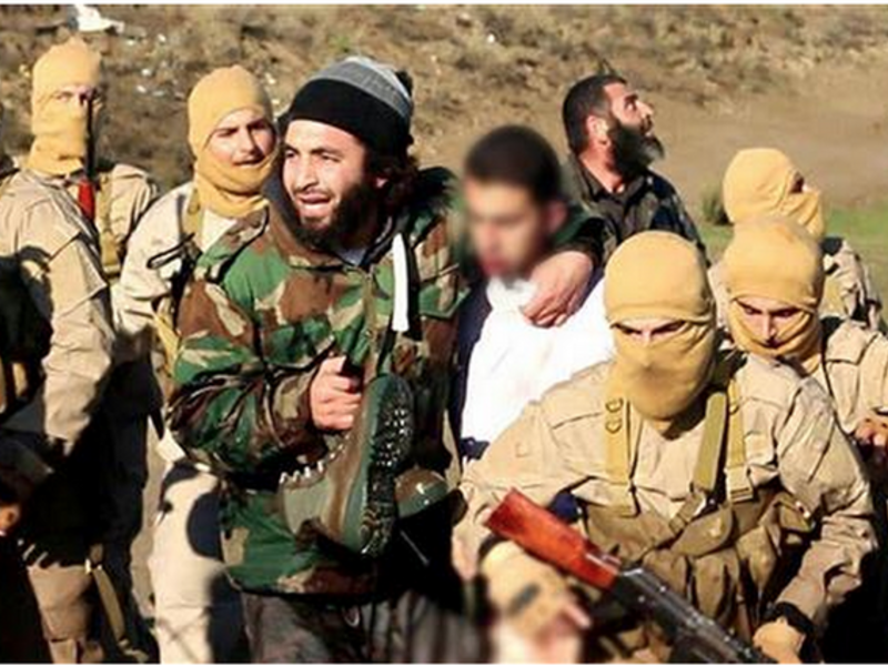 The last time we saw this Tunisian-born Daesh militant was in a chilling photo with Jordanian pilot Muath Kasasbeh. (AFP/File)