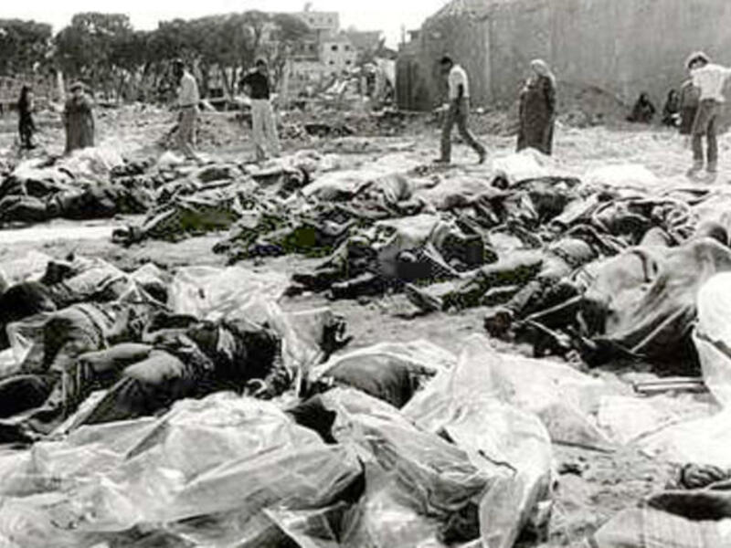 sabra and shatila massacre compared to Syria's Houla.