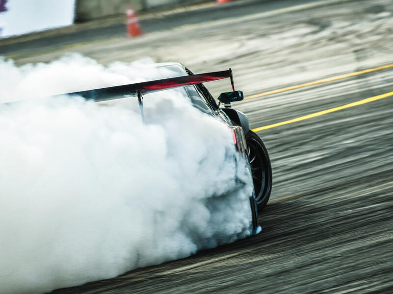 Falah Al-Jarba taking part in the Saudi Star Drifting Championship. (Shutterstock/ File)