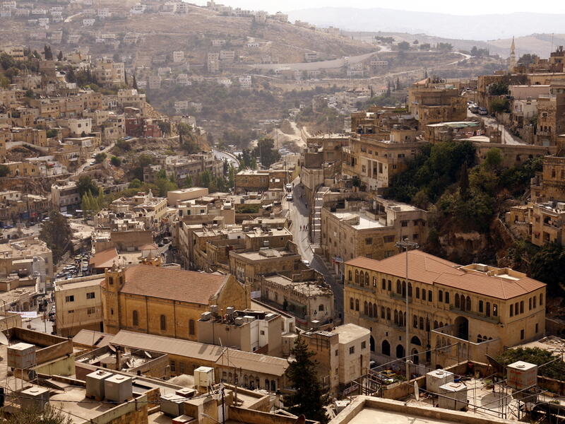 The city of Salt in Jordan in the middle east (Shutterstock)	