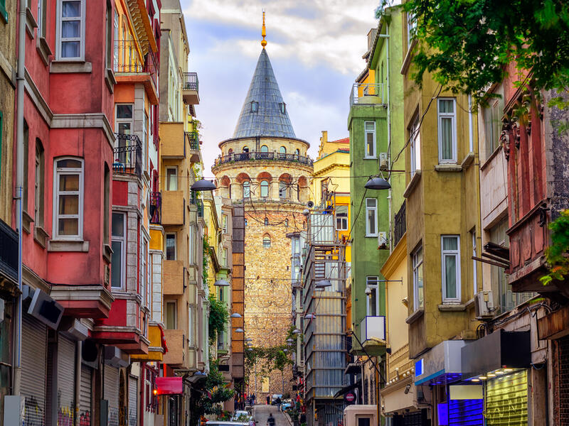Galata Tower in Old Town Istanbul, Turkey (Shutterstock/File Photo)