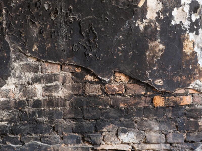 A person was seen breaking the back window of the mosque and running away after the fire (Shutterstock/File)