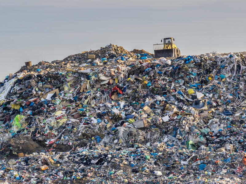 Currently, Abu Dhabi recycles only 30 percent of its total 11 million tonnes of waste generated every year (Shutterstock/File)