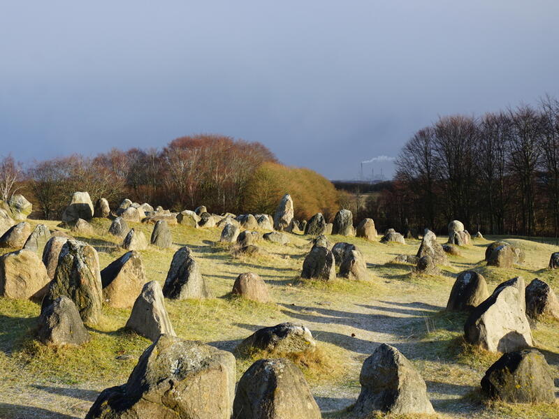 A viking burial site in Denmark (Shutterstock/File)