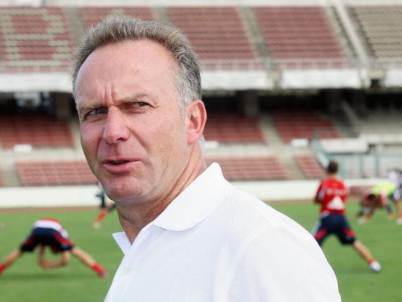 4- الألماني كارل هاينتز رومينيغيه الرئيس التنفيذي لبايرن ميونخ ورئيس اتحاد الأندية الأوروبية.