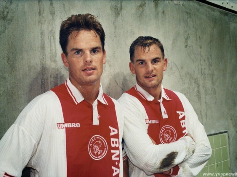 الشقيقان الهولنديان فرانك ورونالدو دي بور: لغبا سوياً في صفوف أياكس امستردام وبرشلونة وغلاسكو رينجرز