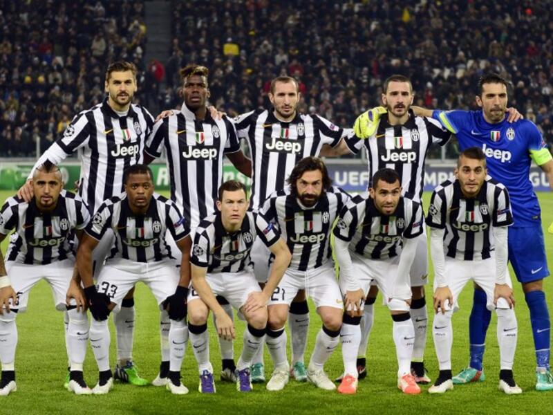 فريق يوفنتوس ومجموع قيم لاعبيه 308.3 مليون يورو.