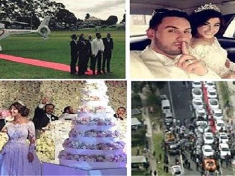 أقيم بمنطقة أوبرن في سيدني حفل زفاف ضخم اتّسم بالبذخ لنائب رئيس البلدية اللبناني سليم مهاجر،حيث تم استخدام 4 طائرات مروحية،و50 دراجة "هارلي دايفدسون"وعشرات السيارات الفخمة التي تصل قيمتها الى 50 مليون دولار ليصف العريس عرسه  بـ"أجمل زفاف في استراليا"