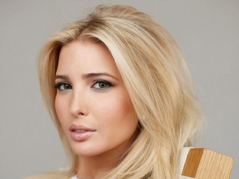 إيفانكا ترامب:هي ابنة رجل الأعمال الأميركي الشهير دونالد ترامب، تخرجت بامتياز مع مرتبة الشرف من كلية وارتون لإدارة الأعمال، وإضافة إلى الثروة الكبيرة التي ورثتها من والدها تعرف إيفانكا بكونها سيدة أعمال كبيرة وعارضة أزياء مشهورة فضلاً عن كونها مؤلفة ناجحة.