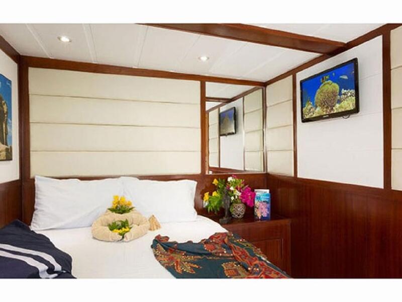 وتتميز "ريد سي أغريسر" بتوفيرها الراحة القصوى للركاب، كما تتضمن كل حجرة تلفزيون بشاشة مسطحة مزودة بمجموعة من 400 فيلم وبرنامج تلفزيوني.
