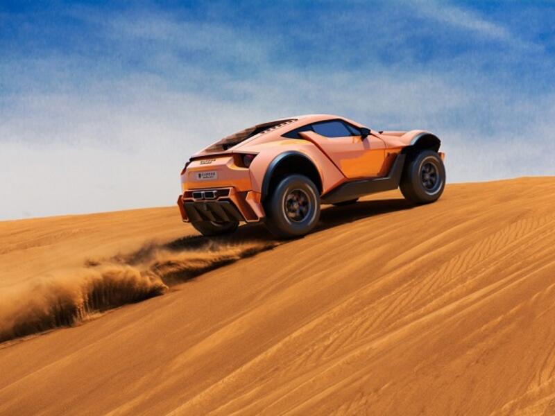 The limited-edition SandRacer 500GT. (Courtesy of Zarooq Motors) 