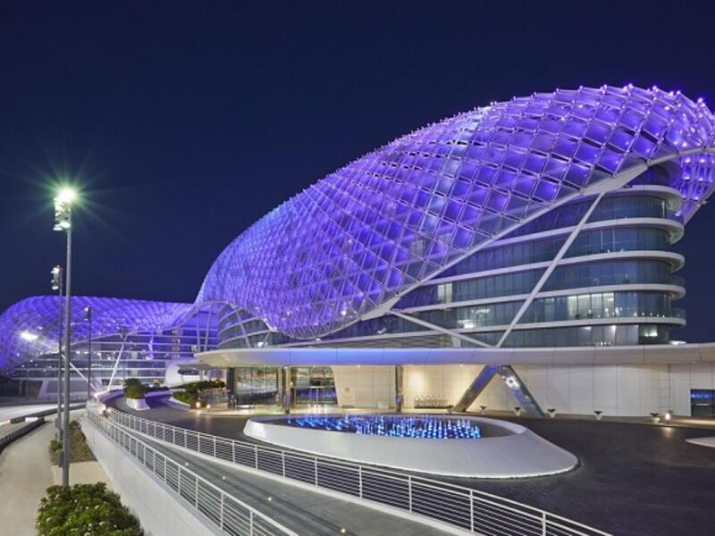 Viceroy hotel on Abu Dhabi's Yas island. (AFP)