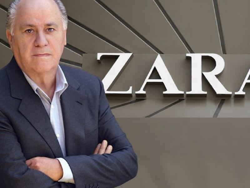 أمانكيو أورتيغا: هو رجل أعمال إسباني ومؤسس شركة الأزياء إينديتيكس، وهو أغنى رجل في أوروبا، قيمة ثروته 65.5 مليار دولار أمريكي.