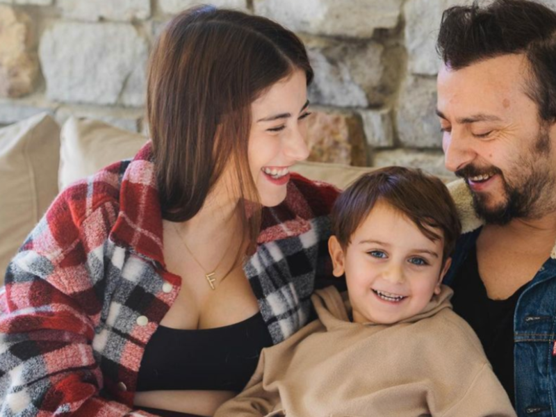 Hazal Kaya celebrates 40 days of her daughter