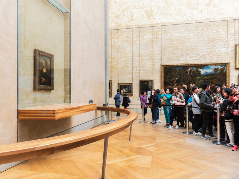 $166,000 Rubik's Cube Version Of The Mona Lisa Goes On Sale In Paris