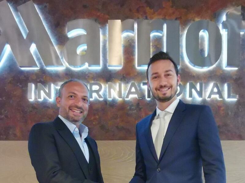 Bani Haddad, Managing Director of Aleph Hospitality and Yasin Munshi, Director of Lodging Development, MEA, Marriott International