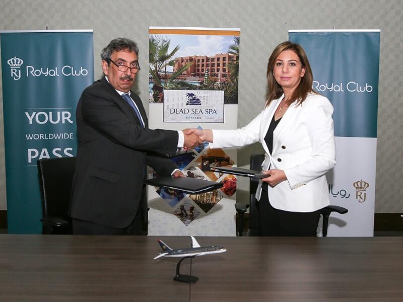 During the signing ceremony