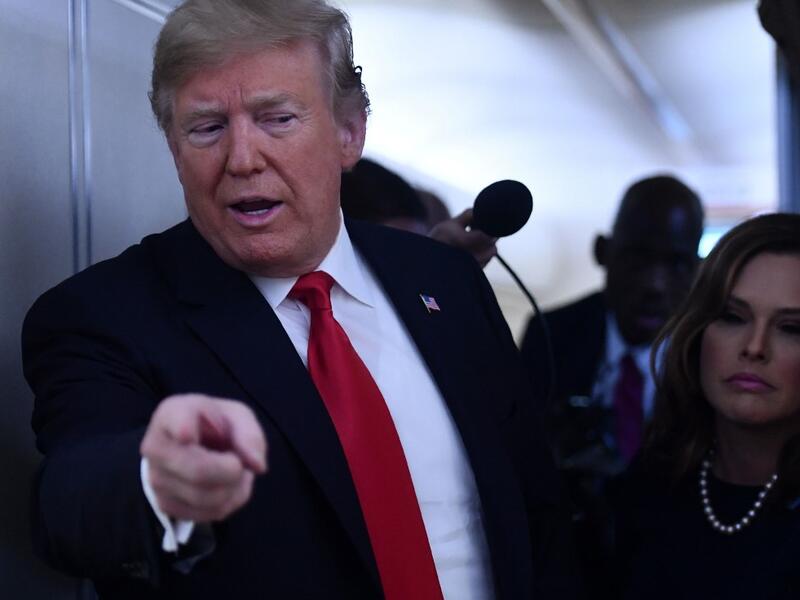 US President Donald Trump (AFP)