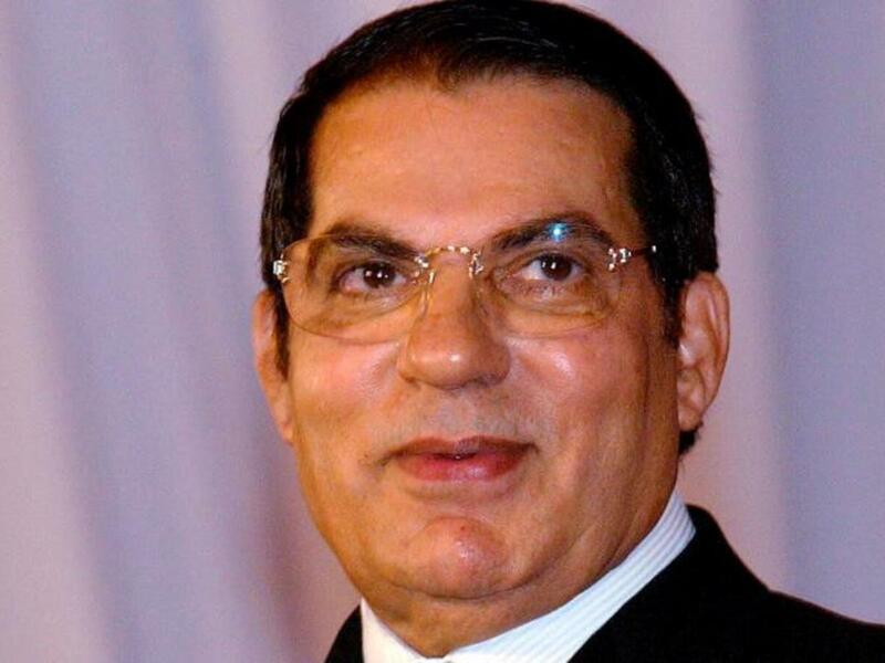 الرئيس التونسي السابق زين العابدين بن علي