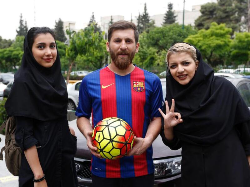 شبيه ميسي الإيراني 