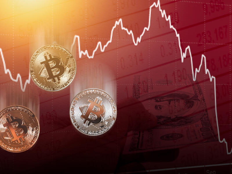  بتكوين تنخفض من جديد بـ 6% إلى ما يقل عن 55 ألف دولار