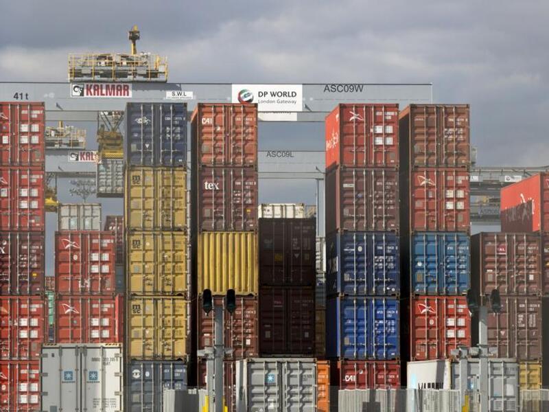 A DP World Container Port /AFP