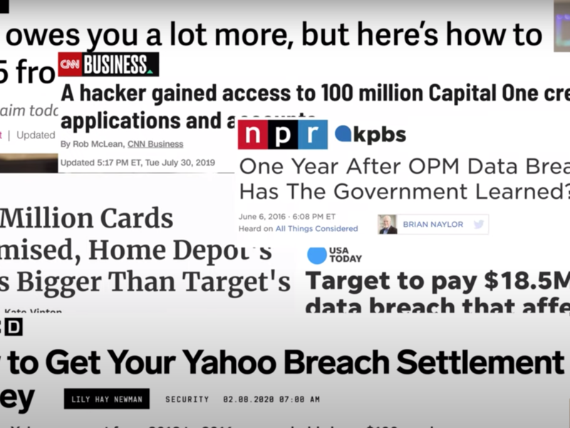 Consumer Privacy before Blockchain?  /OIP Youtube Screengrab