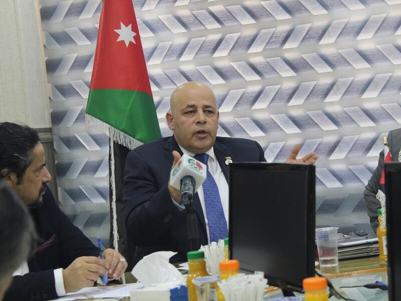 نقيب المقاولين الأردنيين المهندس أحمد اليعقوب
