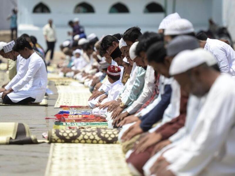 Muslim Worshippers Gather, Celebrate Eid