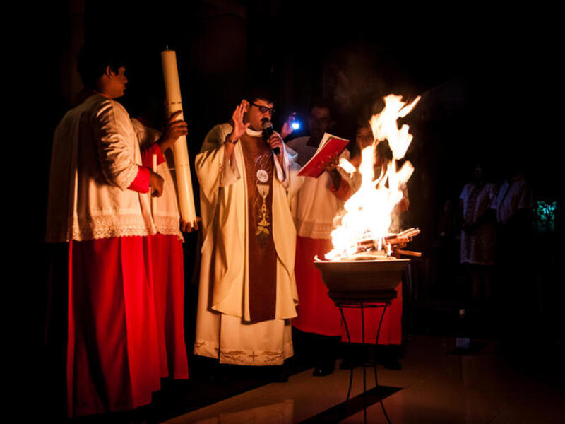 Easter Mass Held in Fener Greek Orthodox Patriarchate