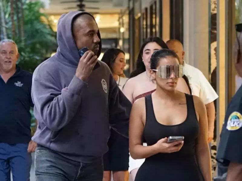 Kanye West Enjoys a Day of Retail Therapy With New Girlfriend
