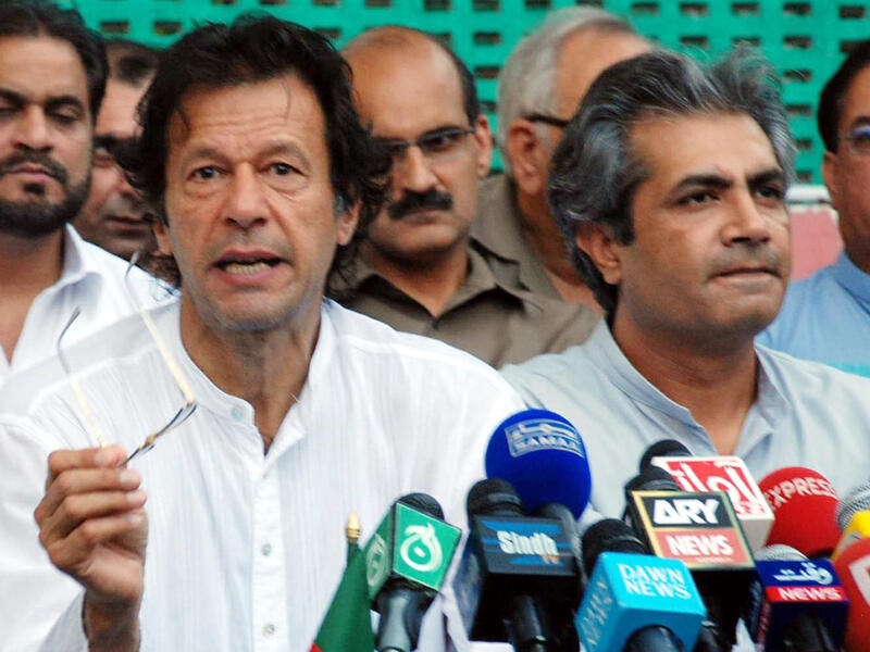 Pakistan Prime Minister Imran Khan speaks during an interview at his residence in Islamabad. Imran has directed Adviser on Finance Dr Abdul Hafeez Shaikh to come up with an economic revival plan completely aligned with the IMF programme so the sluggish economic activities could be kick-started at full pace, sources said.