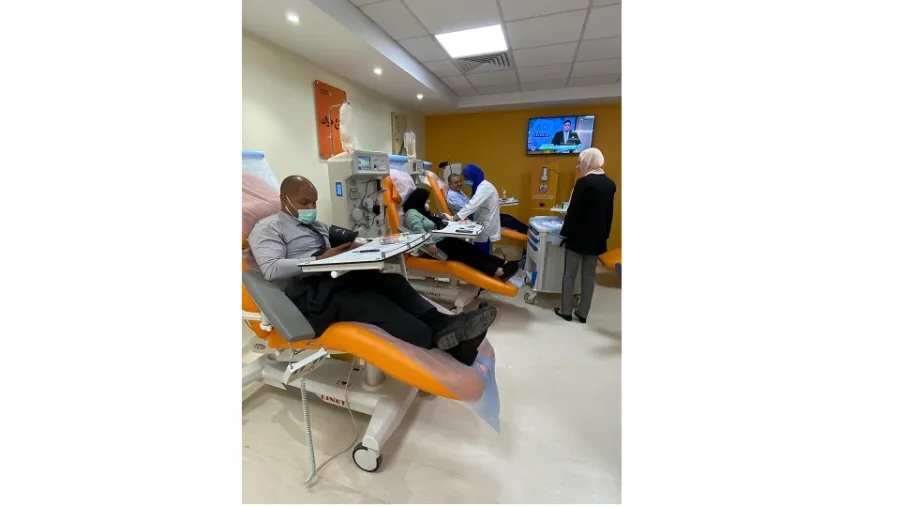 رمسيس هيلتون يشارك في الحملة القومية للتبرع بالبلازما