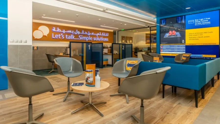 بنك الإمارات دبي الوطني يحصل على الشهادة الذهبية للريادة في تصميمات  الطاقة والبيئة (LEED Gold V4 ID+C:CI) عن فرعه في مدينة الرياض