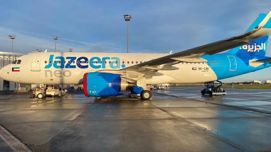طيران الجزيرة تتسلّم تاسع طائرة من طراز إيرباص A320neo 
