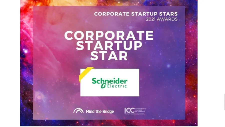 Schneider Electric named Top 25 Corporate Startup Star