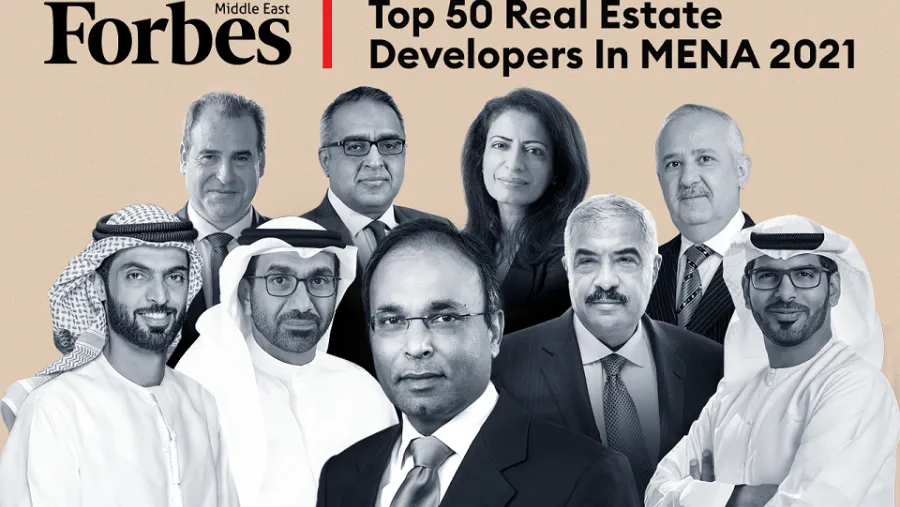 فوربس الشرق الأوسط تكشف عن أقوى شركات العقارات والإنشاءات في المنطقة لعام 2021