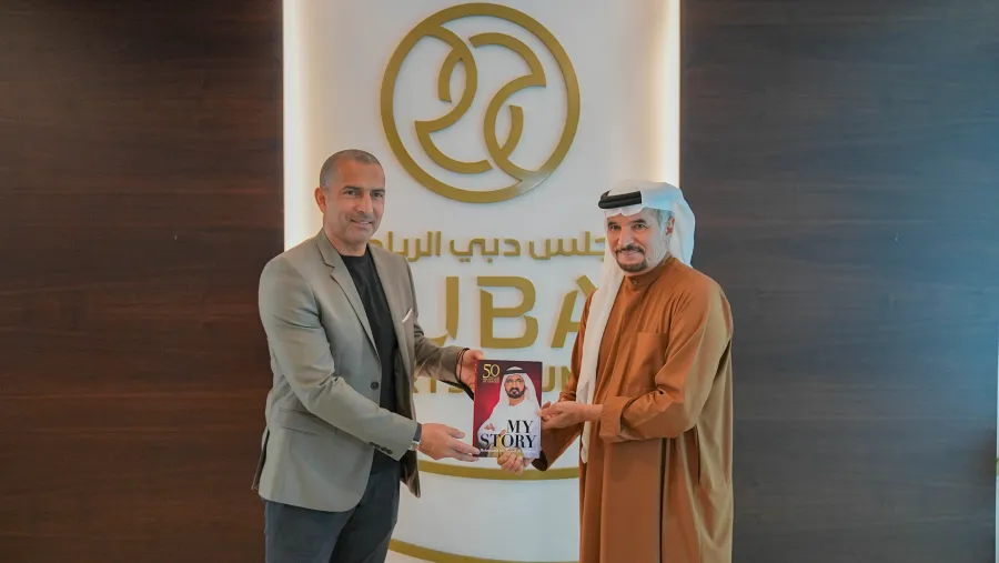 صبري لموشي يزور مجلس دبي الرياضي ويطلع على التطور الذي يشهده القطاع الرياضي