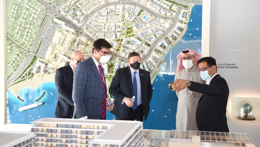 إيجل هيلز ديار تستقبل وزير التجارة الدولية بالمملكة المتحدة