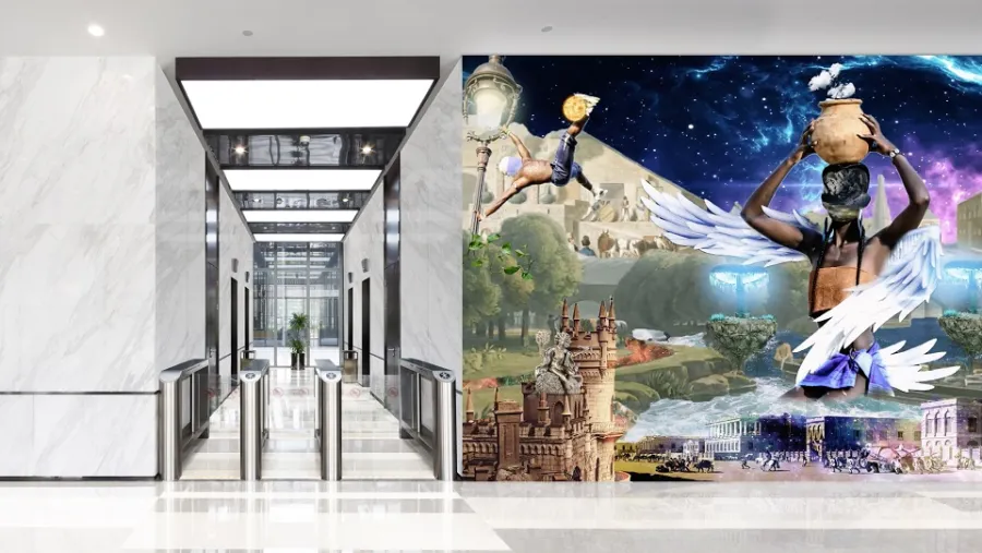 LG And Blackdove Deliver Seamless  Digital Art Experience On LG LED Signage